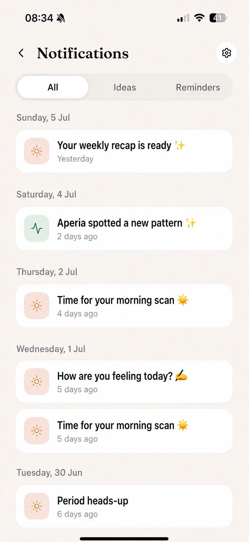 Smart reminders